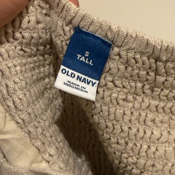 Old Navy Beige Long Sleeve Dress - Picture 6 of 6